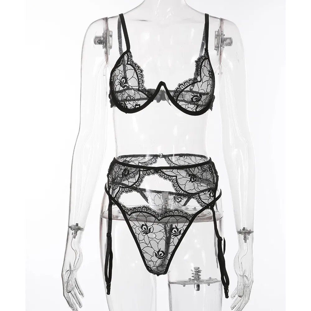 Sexy Lady Hollow Transparent Womens Lingerie Erotic