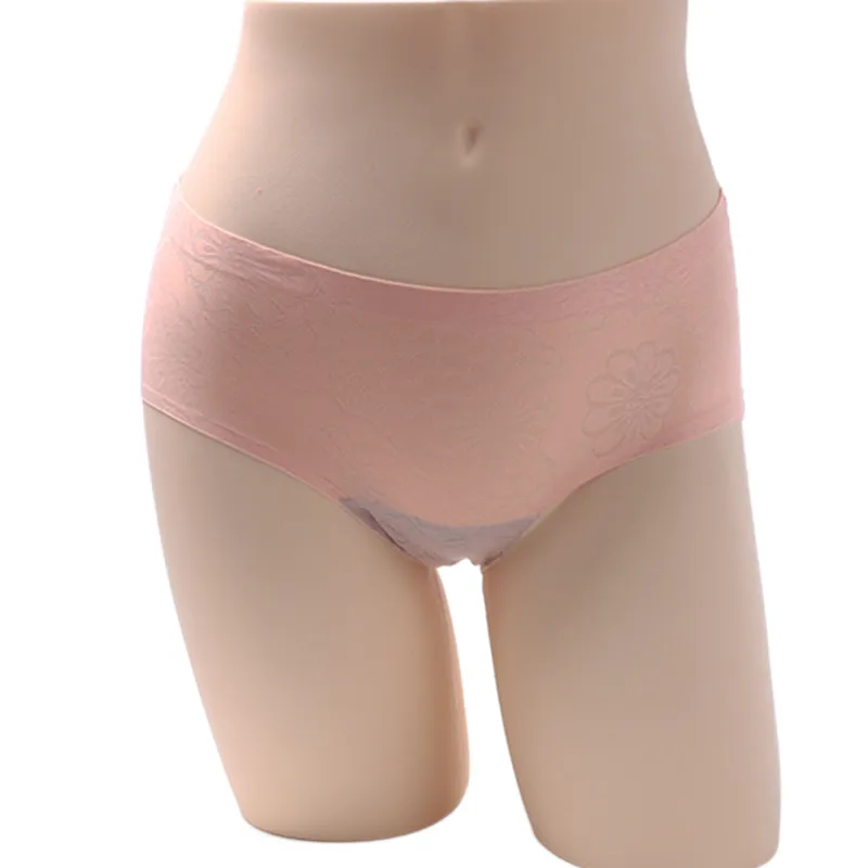 Sexy Panties Women′s Set Panties Solid Female Underwear MID-Rise Silky Ladies Briefs Comfort Seamless Panties