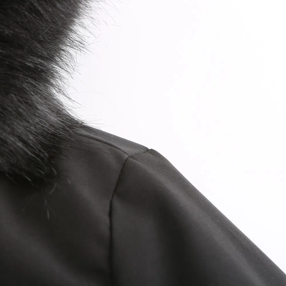 Shangyan Womens Thicken Fleece Lined Parka Winter Coat Hooded Jacket with Pockets