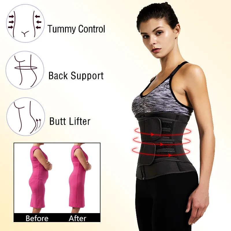Shapewear for Women Back Support Stomach Belt Weight Loss Fat Burning Slimming Belt