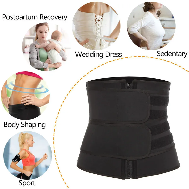 Shapewear for Women Back Support Stomach Belt Weight Loss Fat Burning Slimming Belt