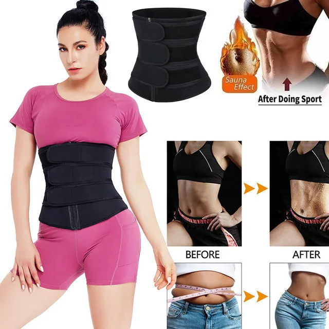 Shapewear for Women Back Support Stomach Belt Weight Loss Fat Burning Slimming Belt