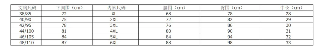 Six Colors of Chilon Big Size for Women Lady′s Underwear Set