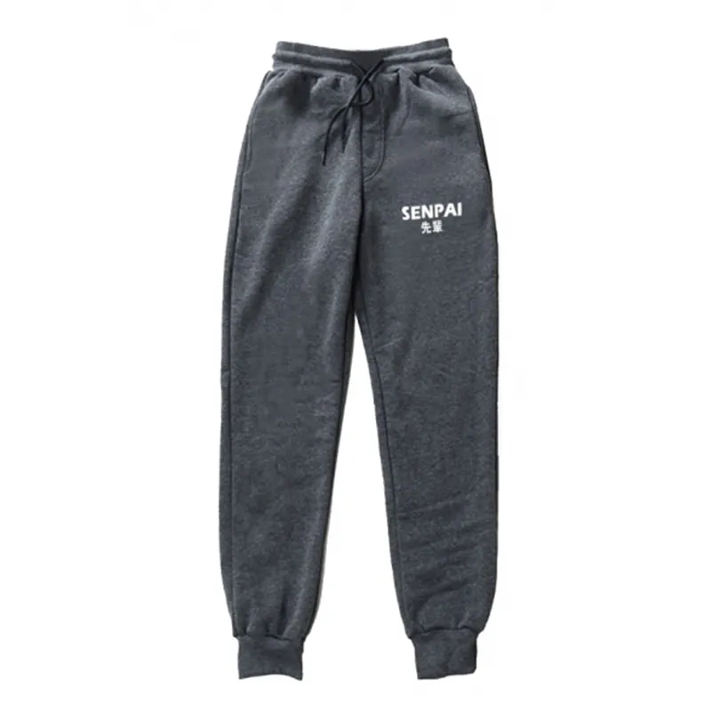 Streetwear Boys Letter Print Drawstring Waist Cuffed Ankle Tapered Fit Sweatpants