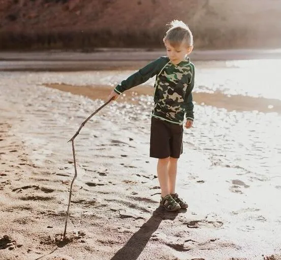 Sub Sports Children′s Long Sleeve Top Running Sweat Wicking Quick Dry 32420