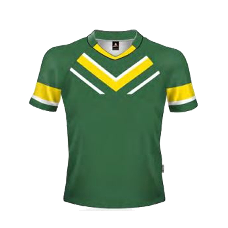 Sublimation Printing Breathable Mens Rugby T-Shirts