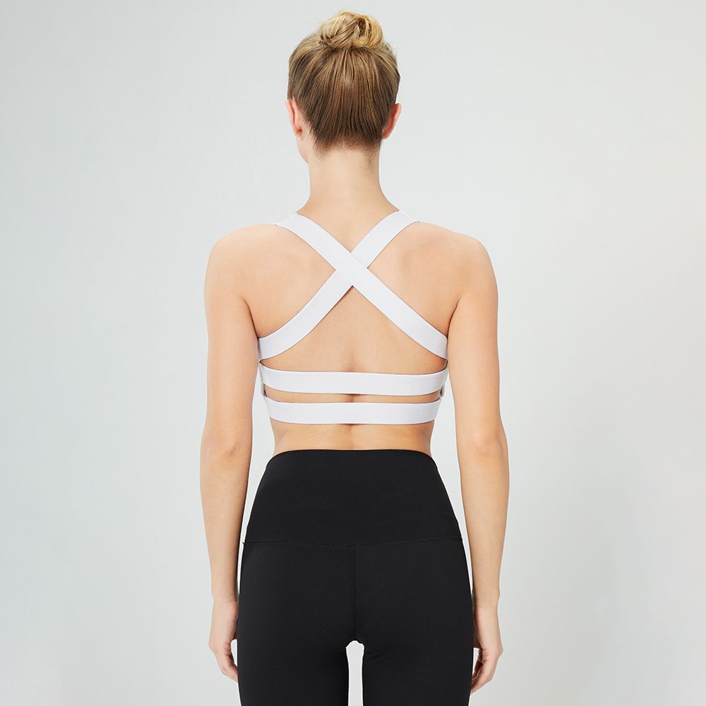 Top Fashionable Orange Yoga Suit Black Nylon Materials