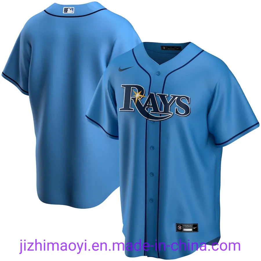 Wholesale 2020 World Series Tampa Bay Rays Nik-E Ml-B Willy Adames Yonny Chirinos Diego Castillo Hunter Renfroe Kevin Kiermai Custom Baseball Jersey