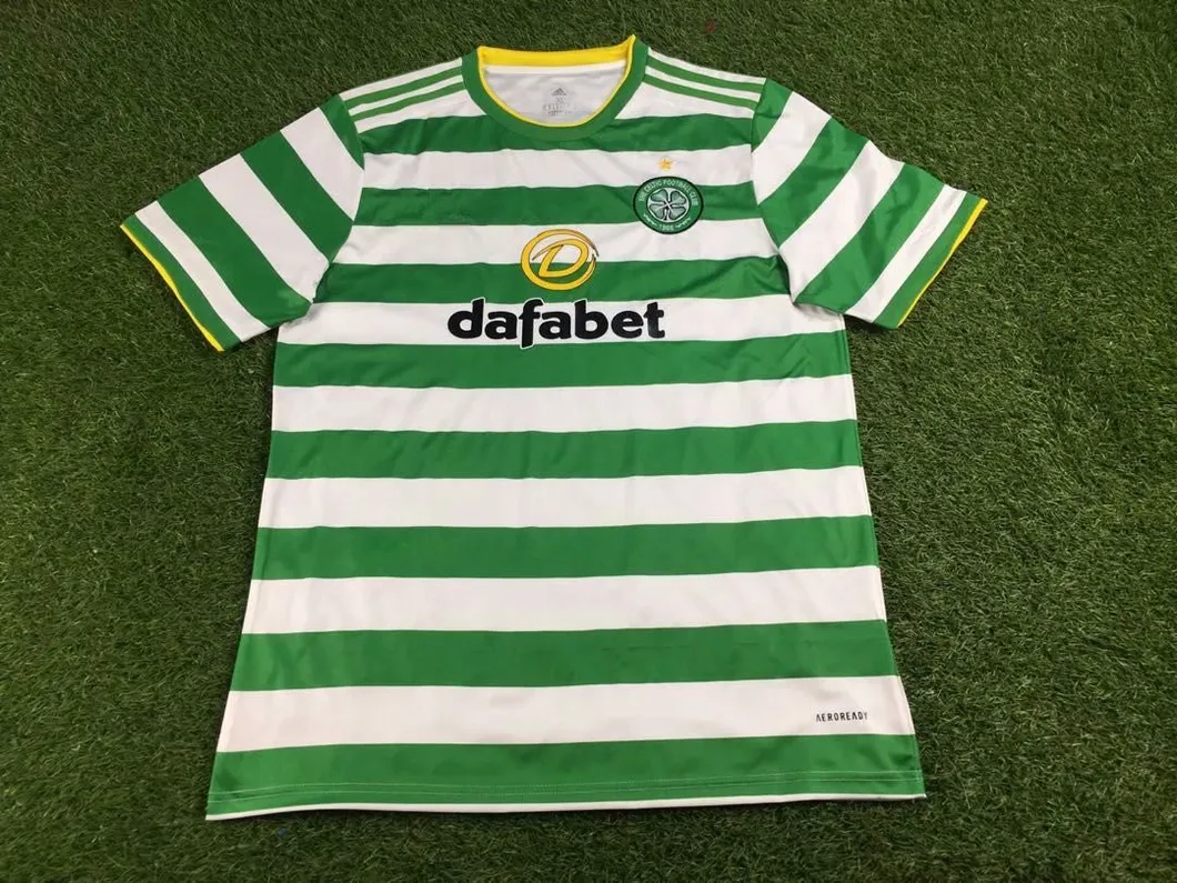 Wholesale 2021 New Soccer League Cup Football Club Celtic Team Jersey Mens Shirts