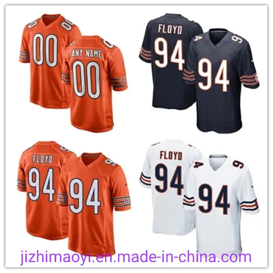 Wholesale Cheap Custom Men Women Youth Bears Jerseys 94 Leonard Floyd Chicago Football Jerseys