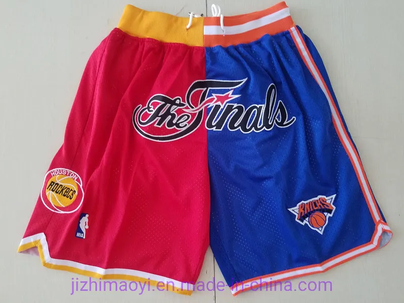Wholesale Cheap Justdon Los Angeles Lakers Golden State Warriors Michigan University Orlando Magic Spurs 76ers Supersonics Jazz Sports Wear Basketball Shorts