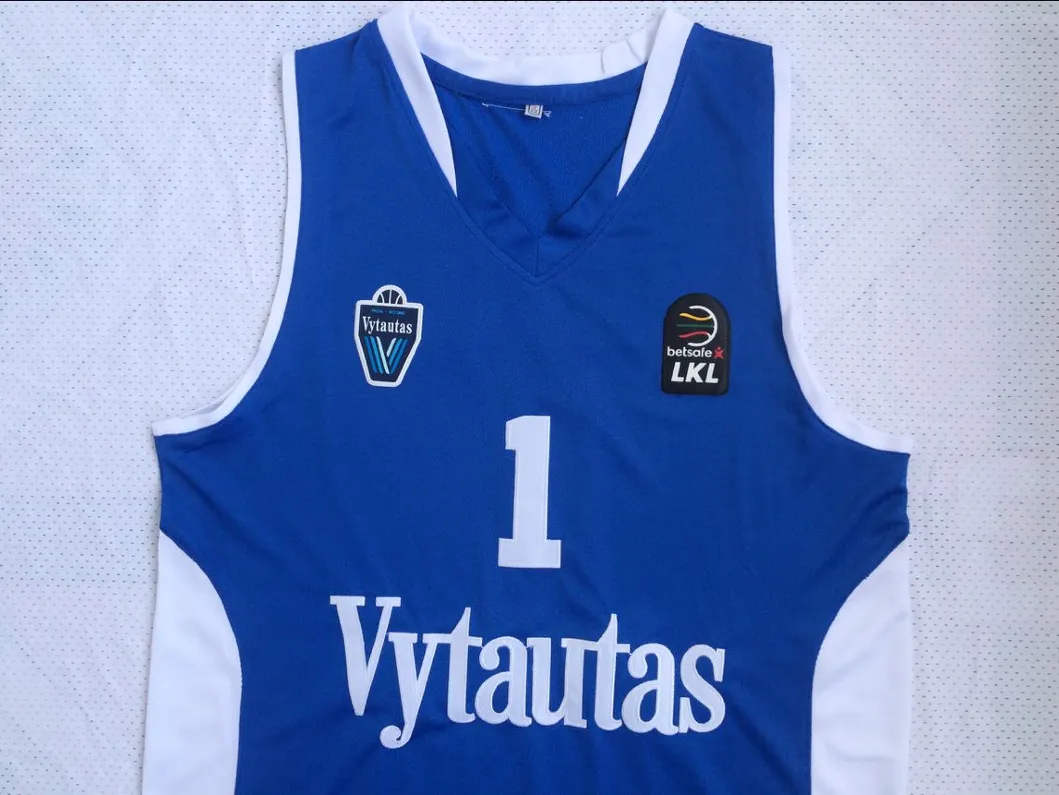 Wholesale Cheap Ncaa Shirt Vytautas Jersey Custom Basketball Sports Wears
