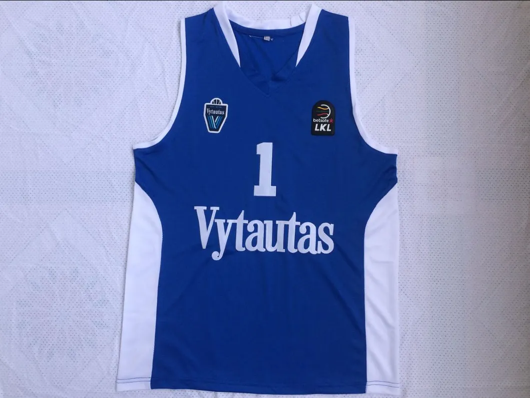 Wholesale Cheap Ncaa Shirt Vytautas Jersey Custom Basketball Sports Wears