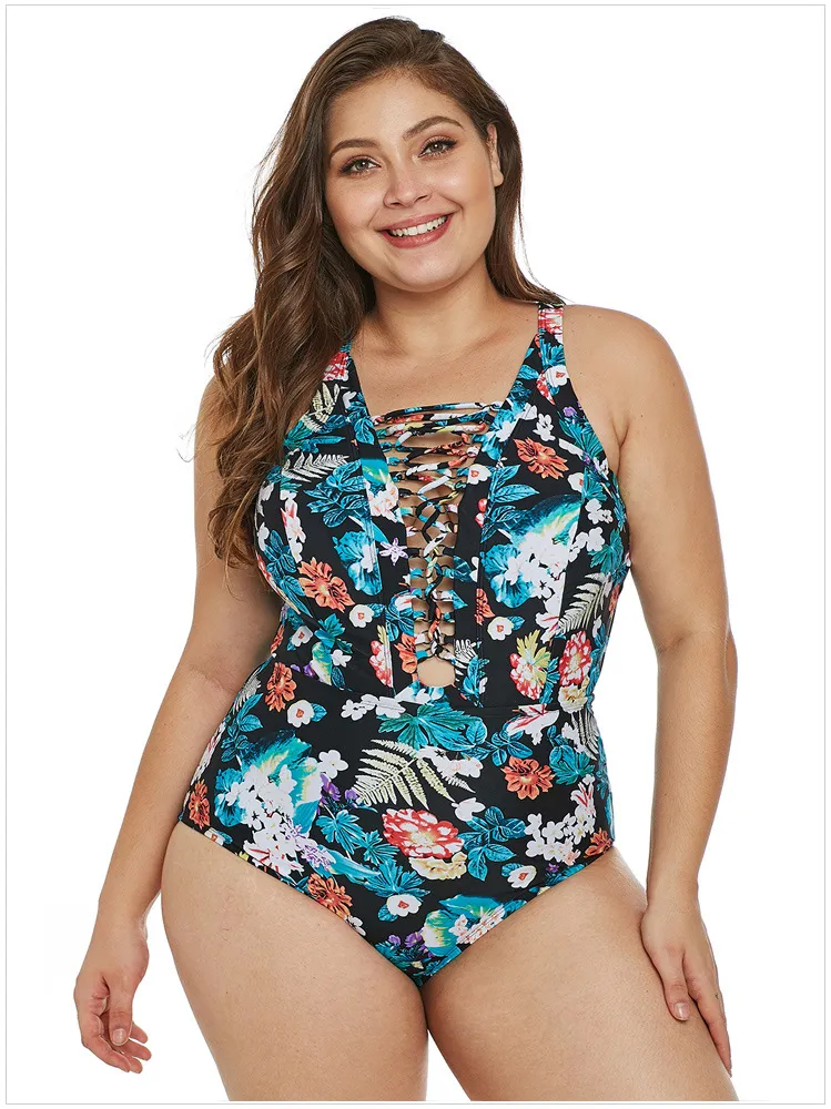 Wholesale Custom Corners of Europe and The United States Dew Printing Swimsuit Bind Belt Padding Fission Swimsuit Surfing Dress Clothes Pants