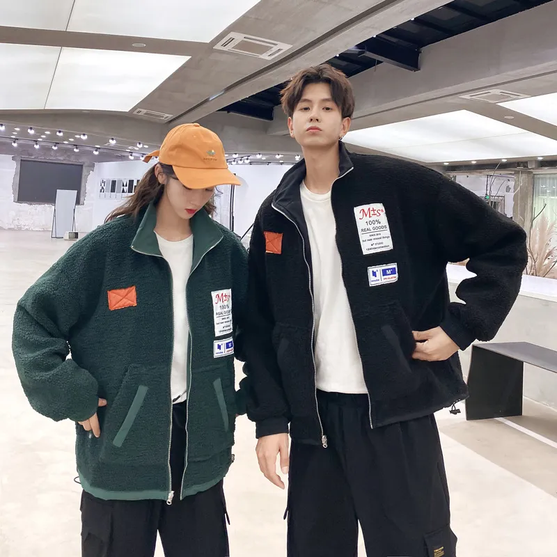 Wholesale Fleece Jacket Reversible Men Woman Coat Berber Fleece Jacket