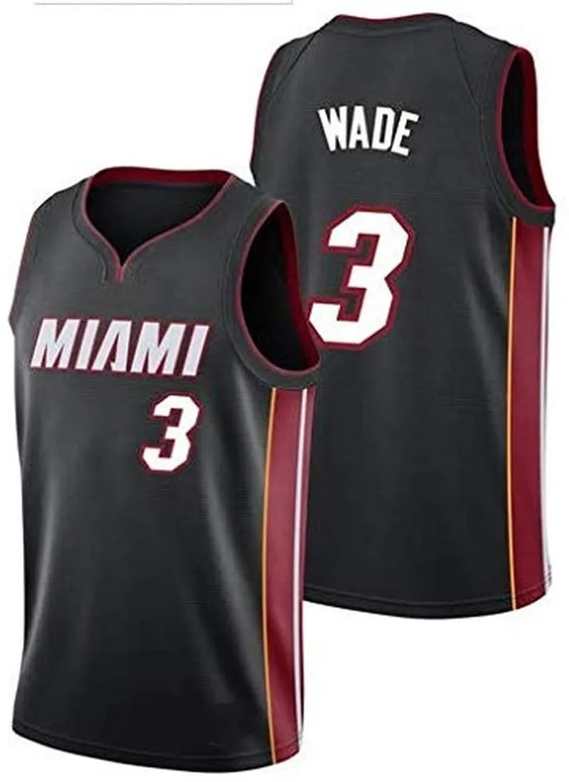Wholesale Jersey Heat 14 Hiro #25 Nunn #22 Butler #3 Wade Basketball Jersey