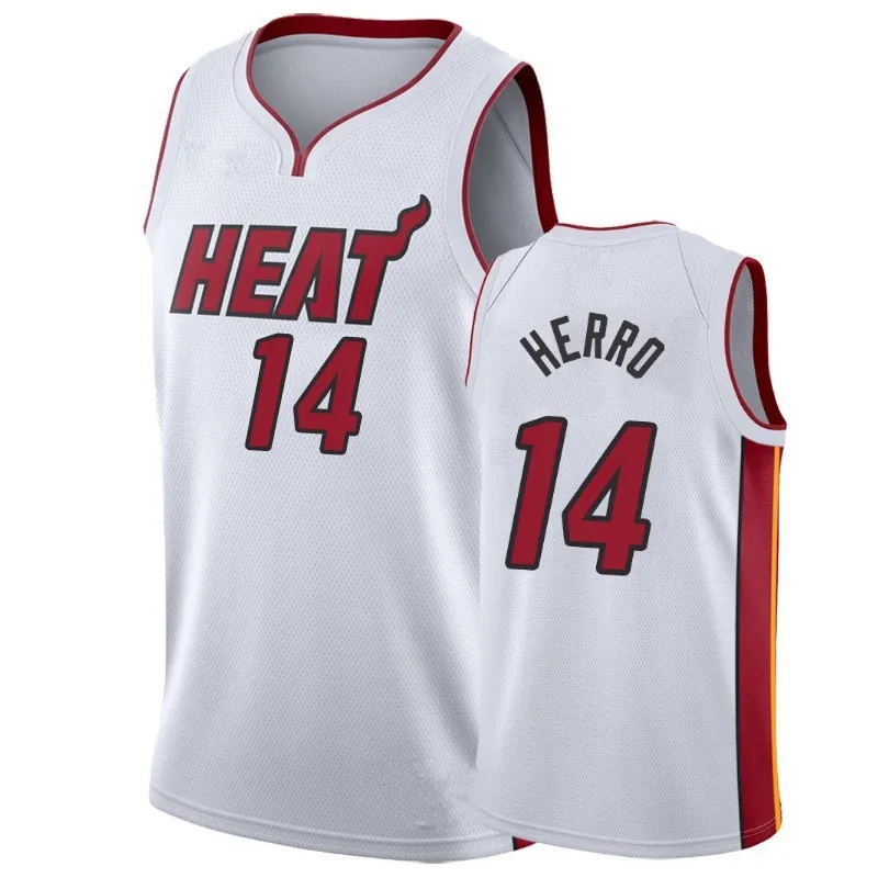 Wholesale Jersey Heat 14 Hiro #25 Nunn #22 Butler #3 Wade Basketball Jersey