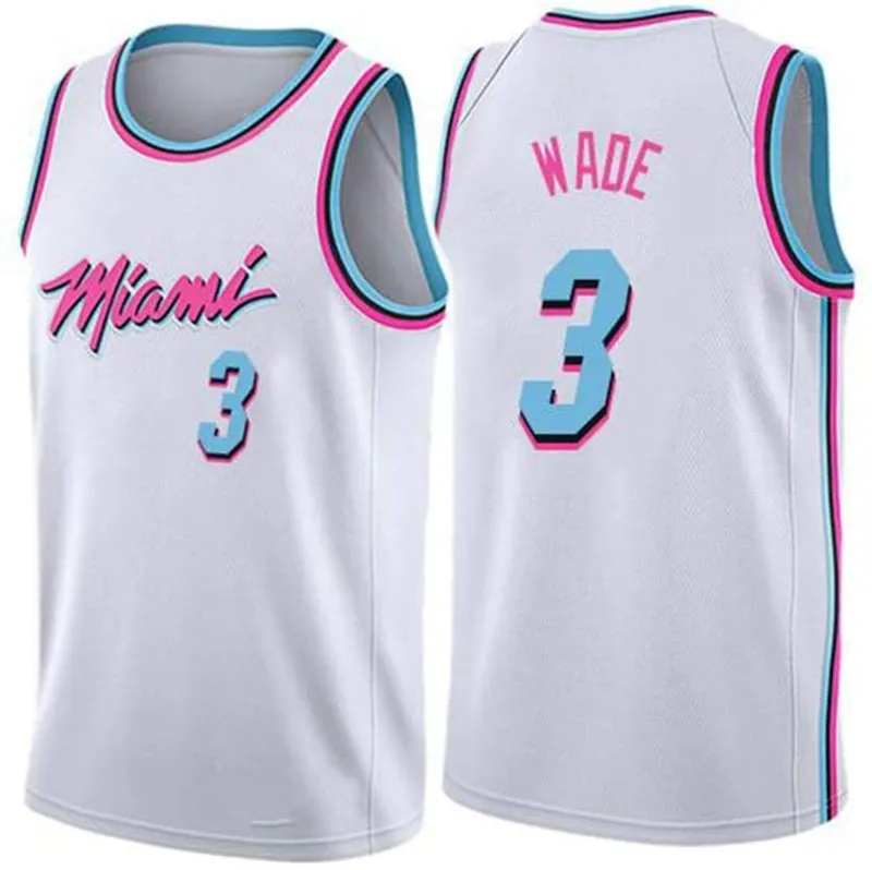 Wholesale Jersey Heat 14 Hiro #25 Nunn #22 Butler #3 Wade Basketball Jersey