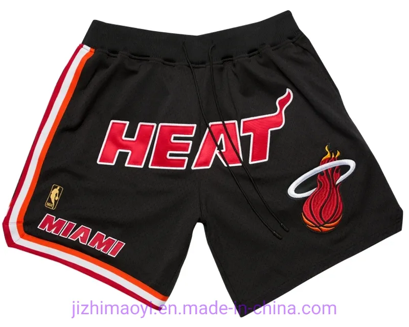 Wholesale Just Don Wizards Blazers Thunder Bucks Grizzlies Heat Clippers Pacers Pistons Nuggets Mavericks Cavaliers Supersonics Dodgers Yankee Basketball Shorts