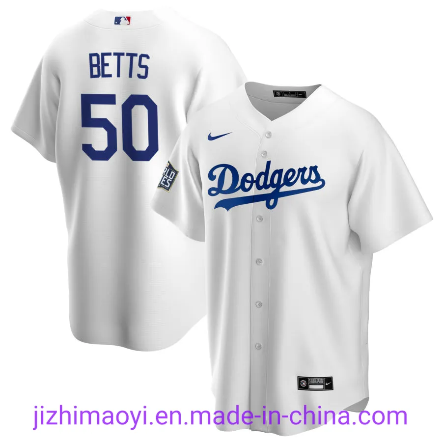 Wholesale Los Angeles Dodgers 2020 World Series Custom Alex Wood Tony Gonsolin Blake Treinen Chris Taylor Enrique Hernandez Baseball Jersey