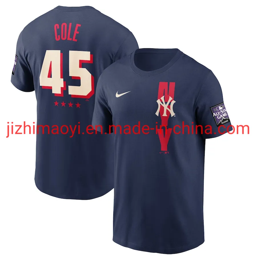 Wholesale Men′ S Houston Astros Ni-Ke Navy 2021 All-Star Game Name & Number T-Shirt