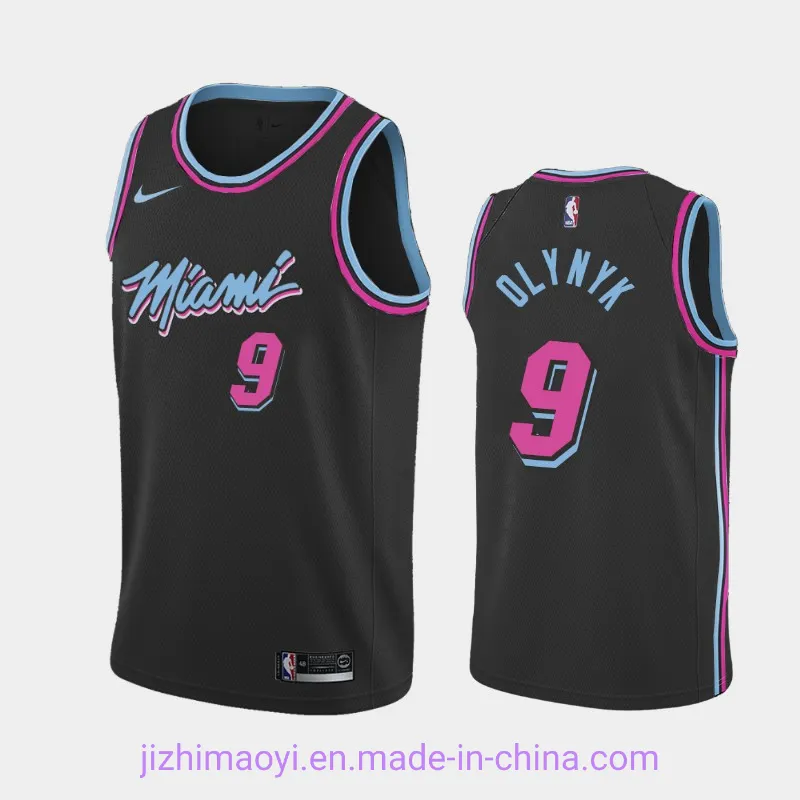 Wholesale Miami Heat Jimmy Butler Jae Crowder Goran Dragic Tyler Herro Andre Iguodal Kendrick Nunn Kelly Olynyk Duncan Robinson Just Don Short Basketball Jersey