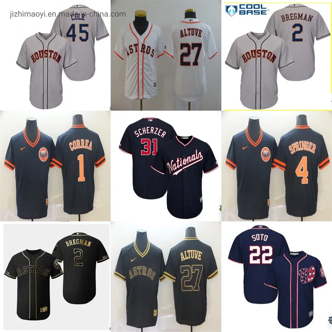 Wholesale Ml-Baseball Custom Jerseys Houston Astros Fans Elite City Clothes Sports Wear Apparel