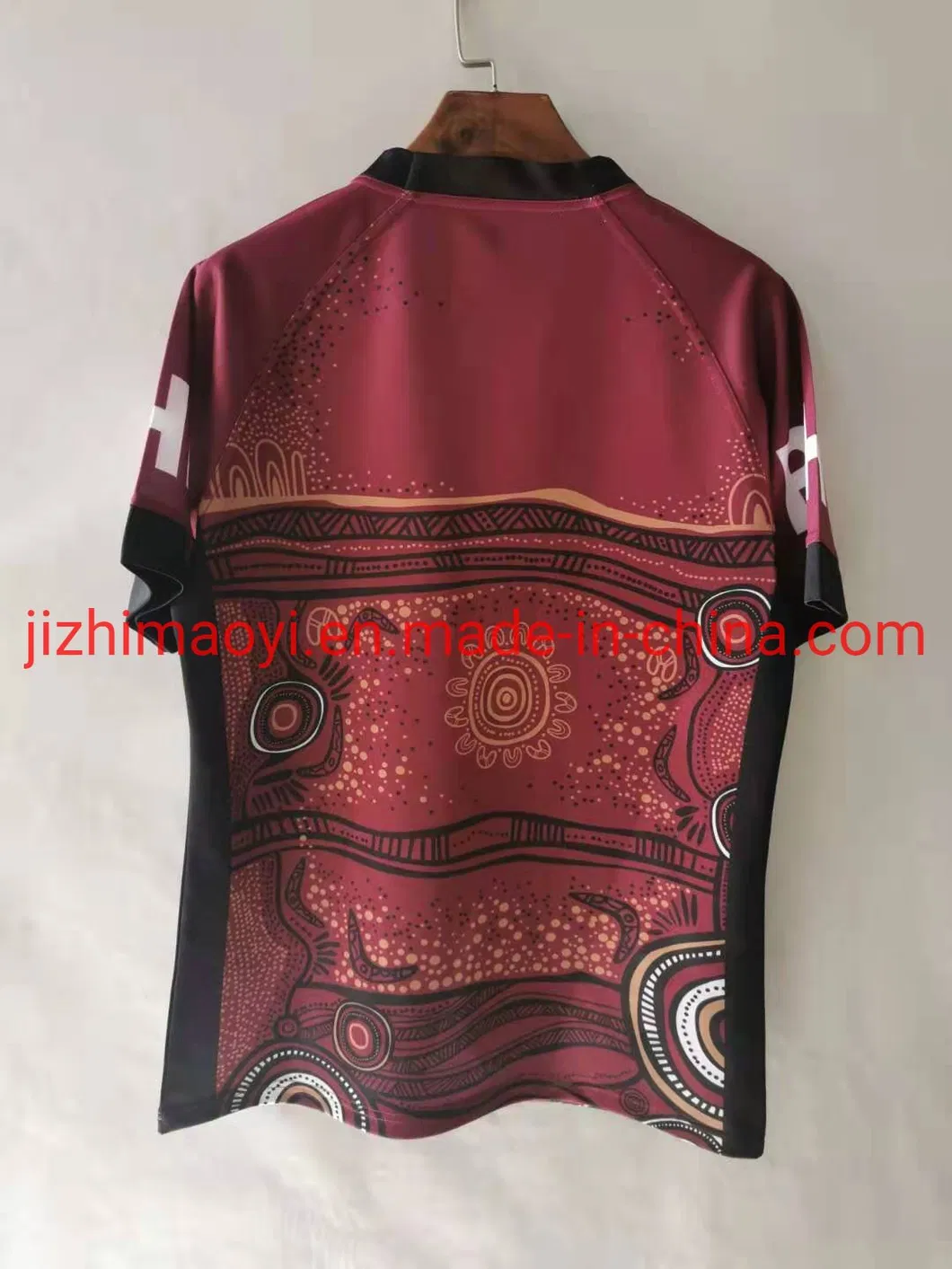 Wholesale National Rugby League Jersey Qld Maroons 2021 State of Origin Mens on Field T Shirt