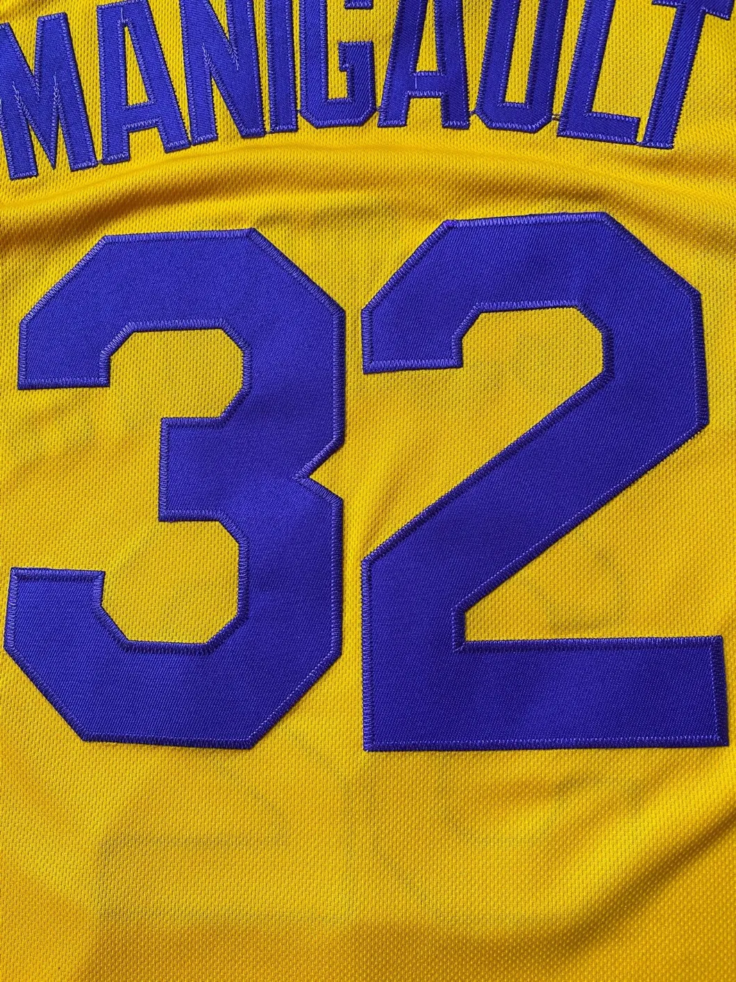 Wholesale Ncaa College Film/High School Edition Streetball No. 32 Yellow Jerseys