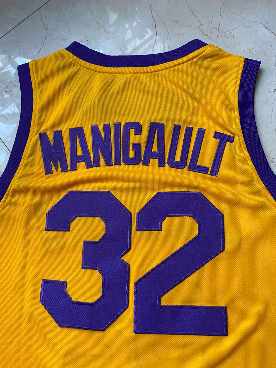 Wholesale Ncaa College Film/High School Edition Streetball No. 32 Yellow Jerseys