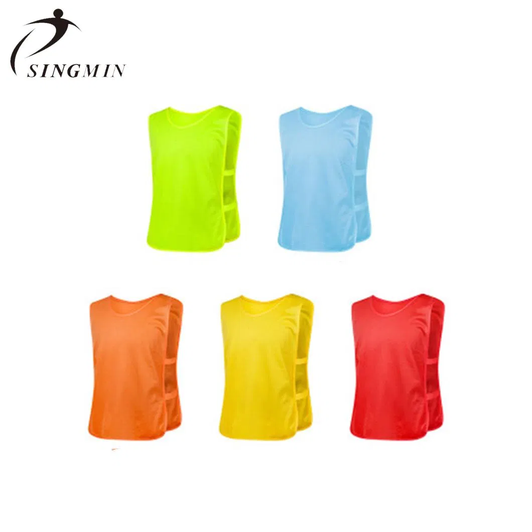 Wholesale Training Vest Soccer Bibs Sport Pinnies Tank Tops in Stock