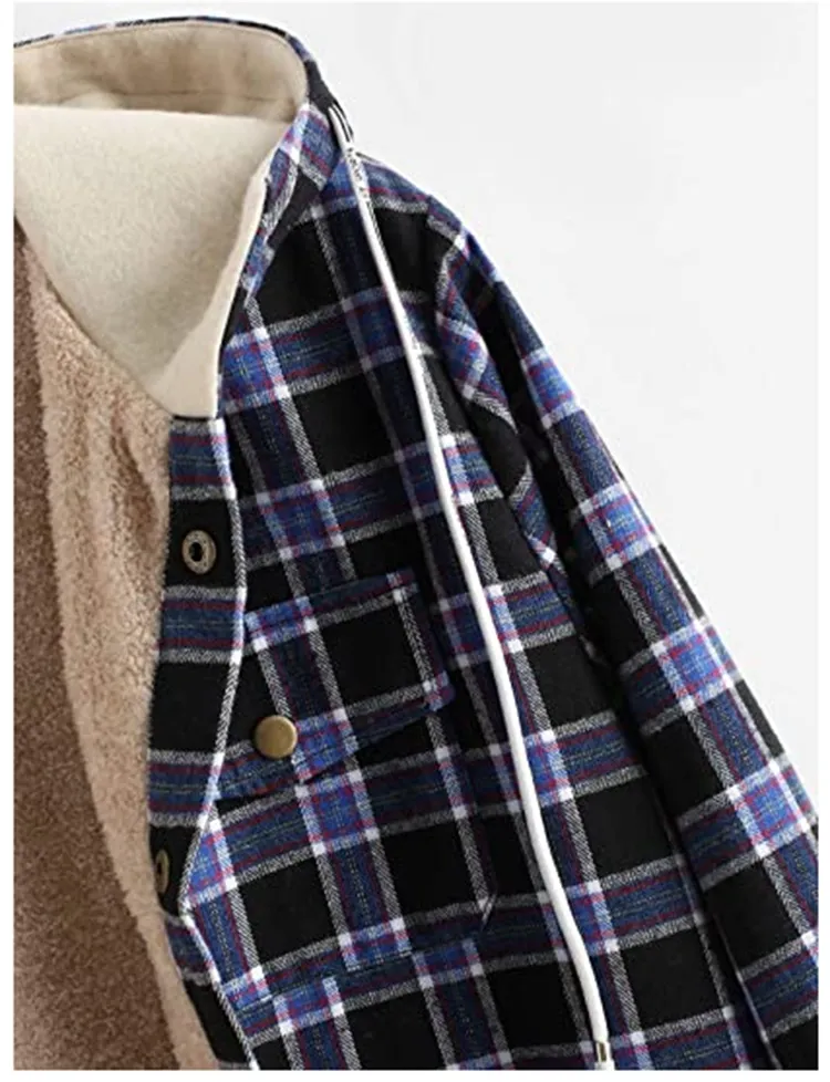 Winter Fashion Mens Fleece Hoodie Jacket Outwear