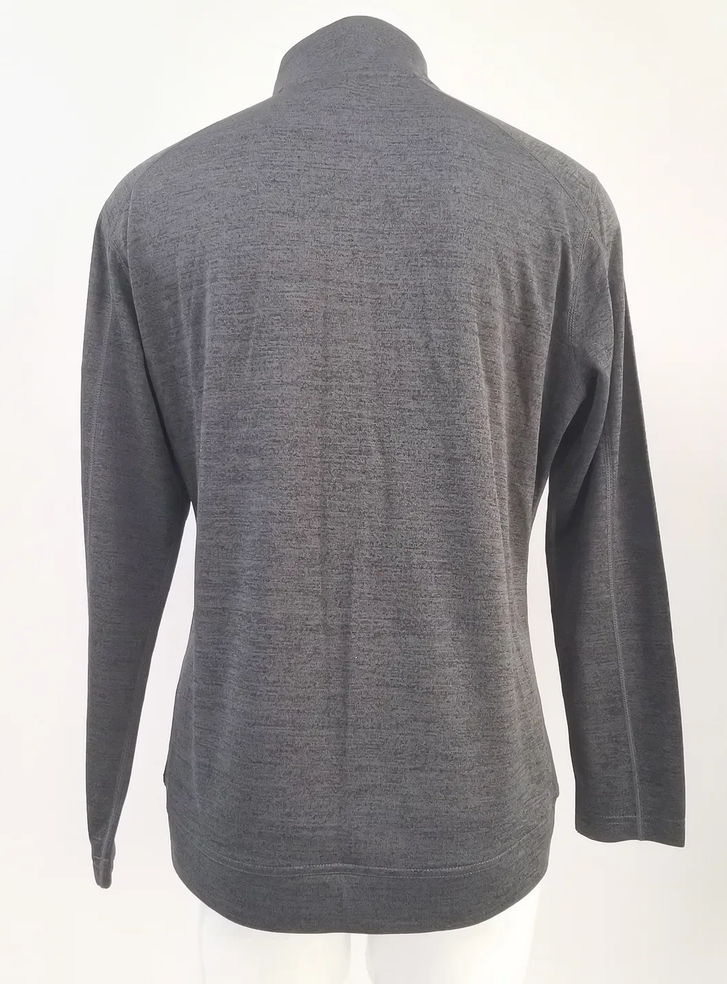 Women′s Active Wear Midlayer Waffle Fleece Zipper Through Sweat Shirts Cardigan