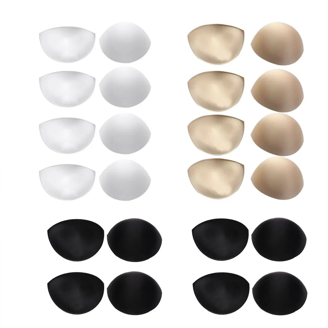 Women Sponge Padding Inserts Sexy Lingerie Bra Breast Pads Removable Sexy Lingerie Bras