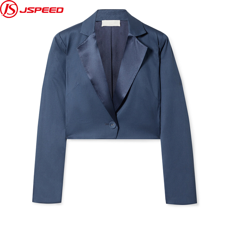 Women Tailored Street Wear Office Blazer Jacket