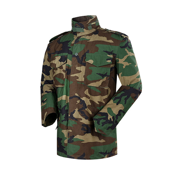 Woodland Camo M 65 Field Jacket Waterproof